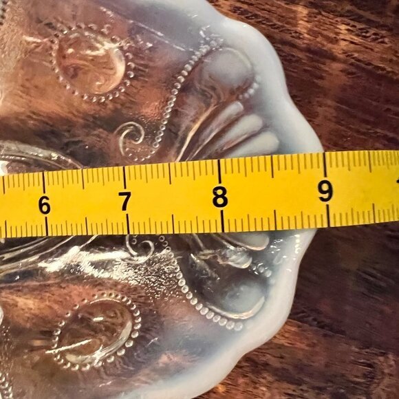 Jefferson Glass Jewel And Fan Pickle Dish - Picture 10 of 10